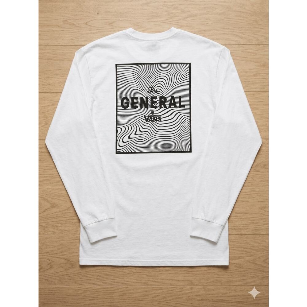 Vans "The General" Brooklyn Exclusive Heavyweight Long Sleeve Tee - M - Like New
